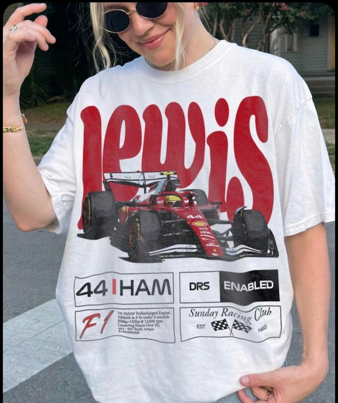 F1 Hamilton Tshirt